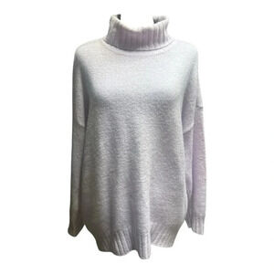 LORD & TAYLOR LAVENDER SWEATER PETITE LARGE